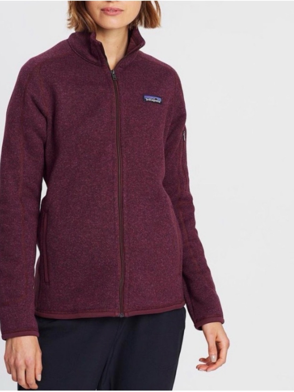 Patagonia Women's Plum Full-Zip Jacket - Heathered Plum
